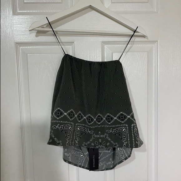 Dynamite Flutter Tube Top - Picture 3 of 3